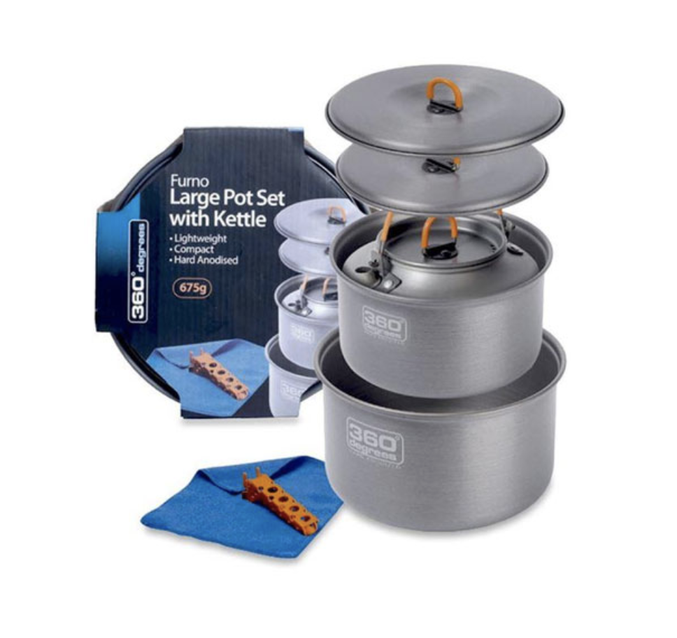 Furno Large Pot Set with Kettle 煮食套裝