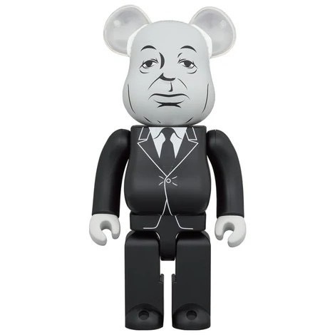 BE@RBRICK ALFRED HITCHCOCK 400% 英國導演亞佛烈德·希區考克爵士 現貨