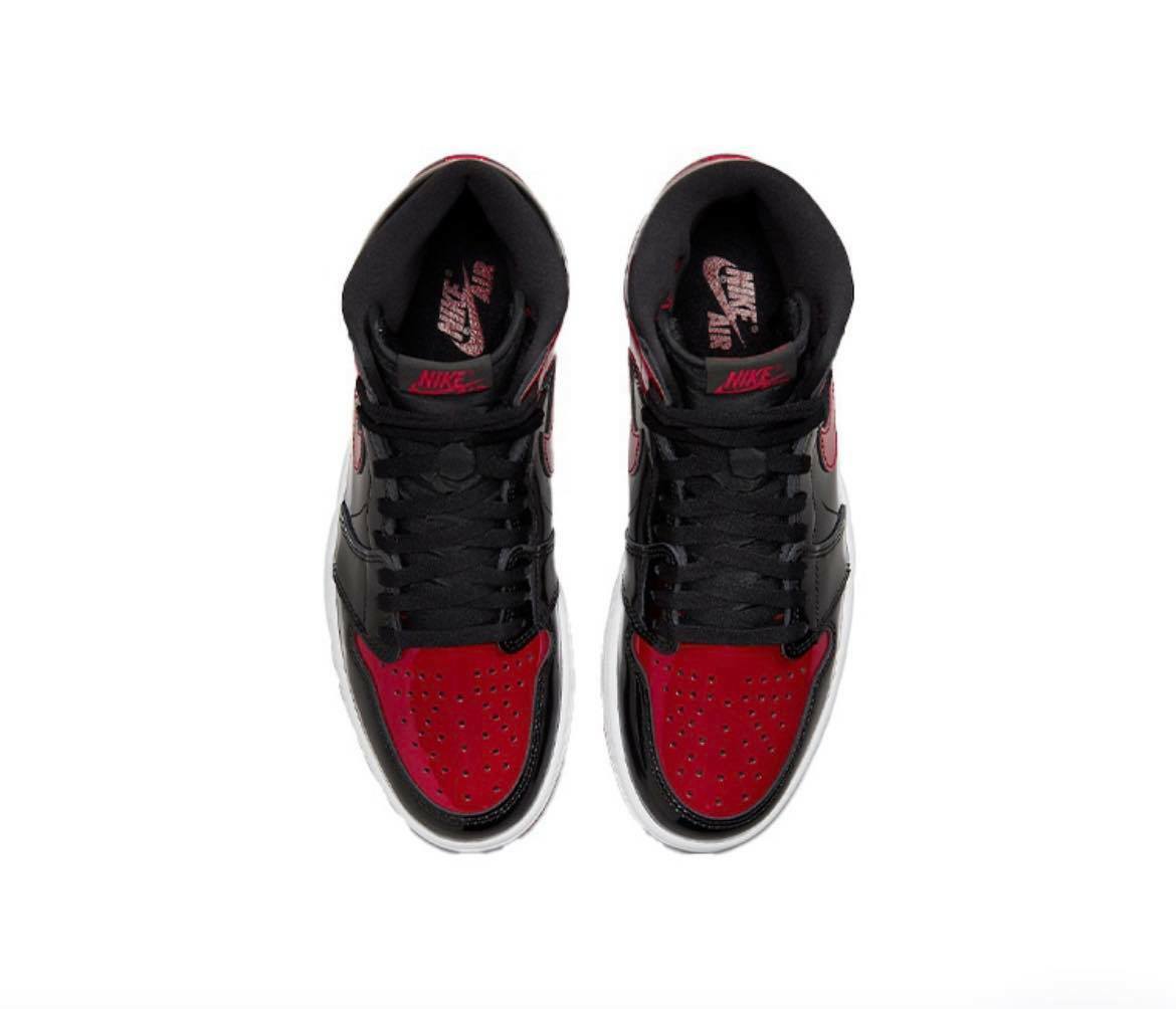 Air Jordan 1 OG Patent Bred 黑紅禁穿漆皮