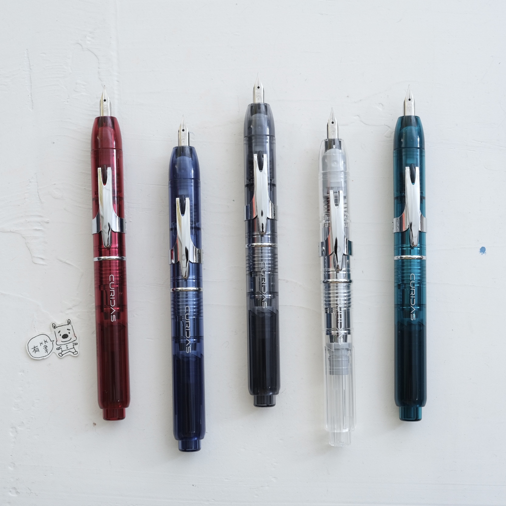 CURIDAS 卡里大師 按壓式鋼筆 /日本 白金牌 PLATINUM