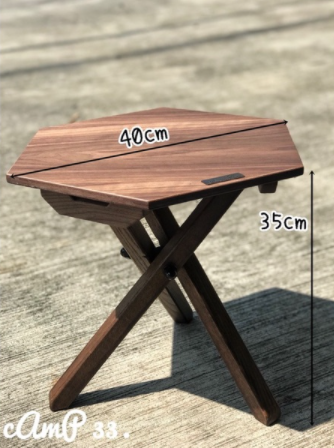 【cAmP33.】 六角小桌