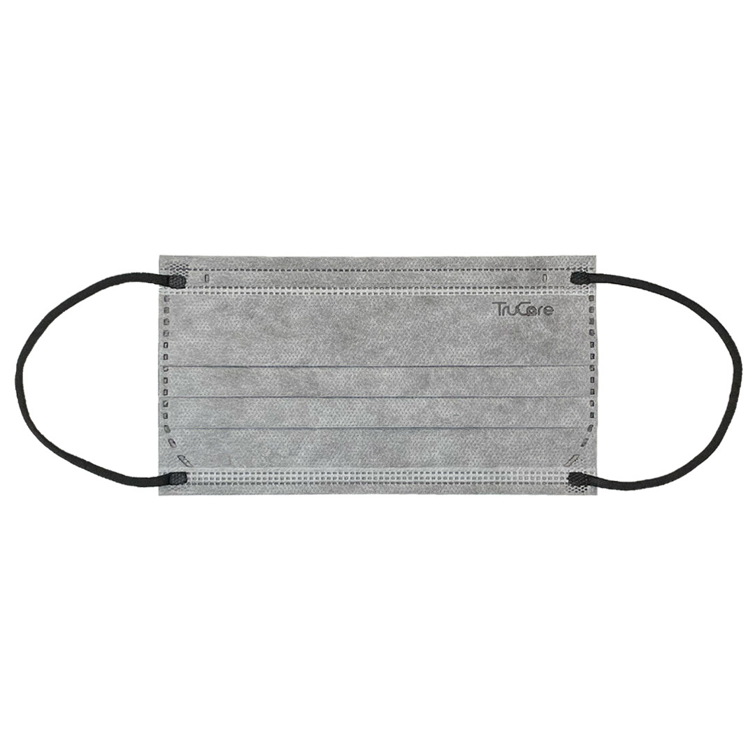 【成人/女士】165mm 三摺口罩 型格系列 (灰色 50片非獨立包裝)