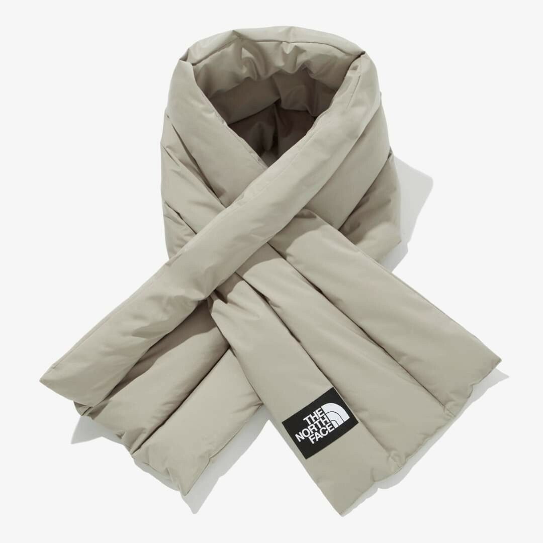 THE NORTH FACE TNF 絕版款 羽絨圍巾 申敏兒著用
