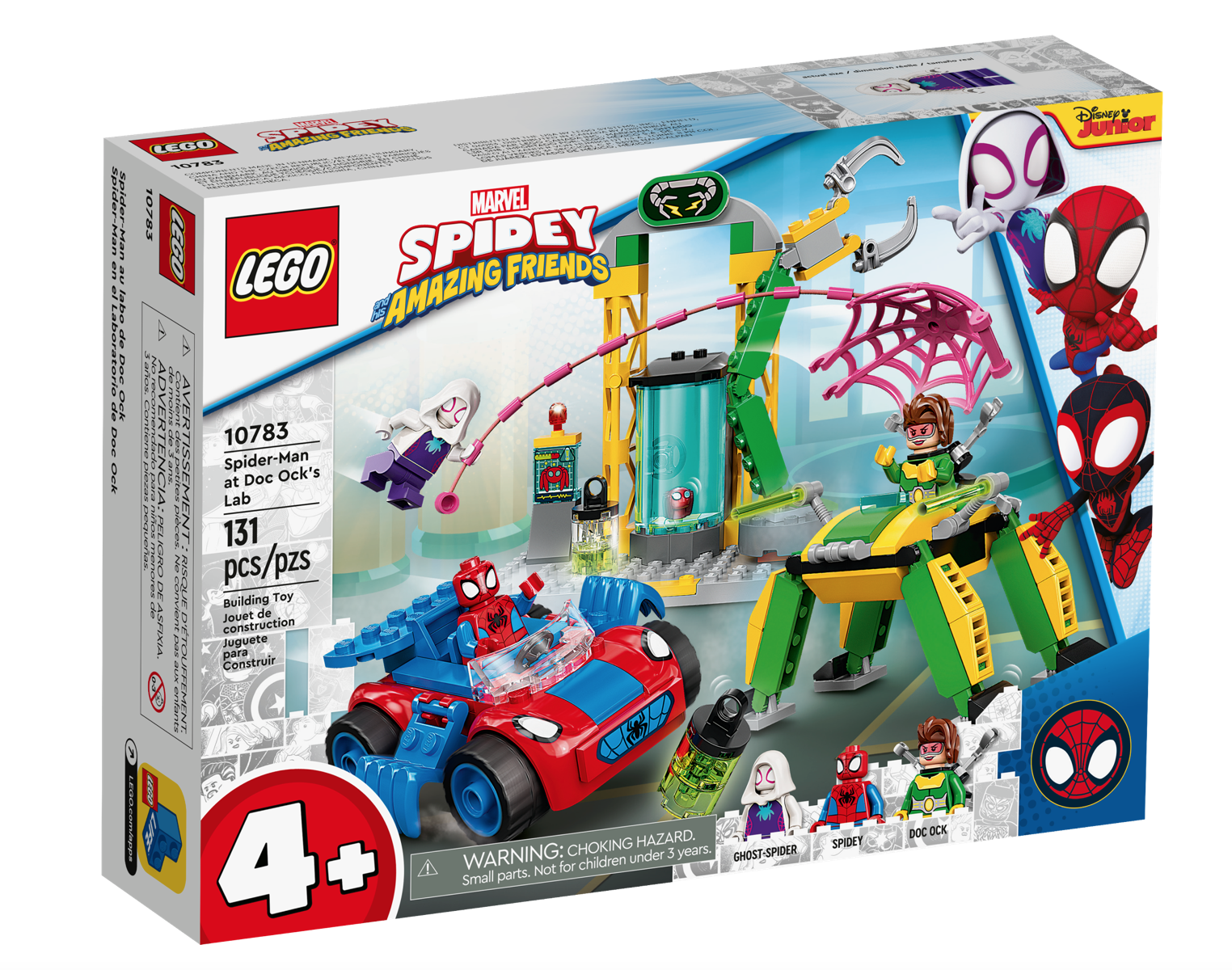 [飛米樂高積木磚賣店] LEGO10783 Marvel-蜘蛛人在章魚博士的實驗室裡