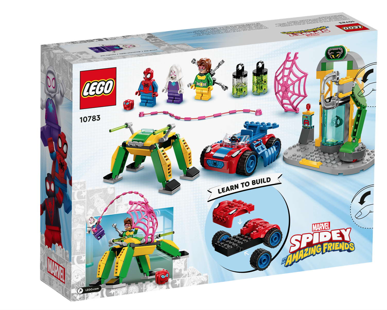 [飛米樂高積木磚賣店] LEGO10783 Marvel-蜘蛛人在章魚博士的實驗室裡