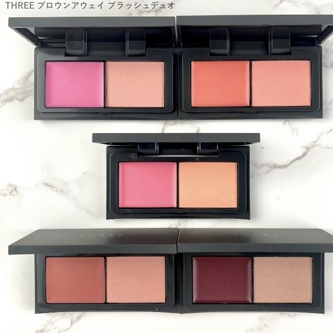 THREE Brow Away Blush Duo　