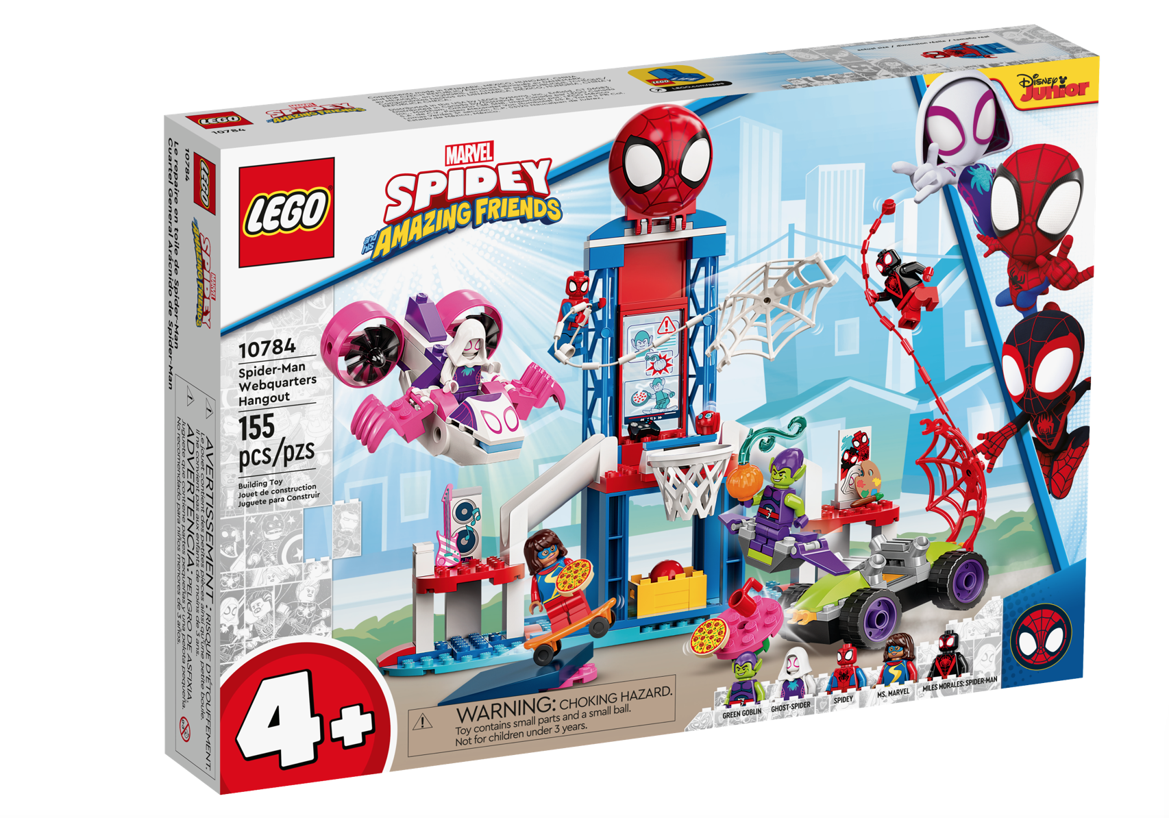 [飛米樂高積木磚賣店] LEGO10784 Marvel-蜘蛛人的總部