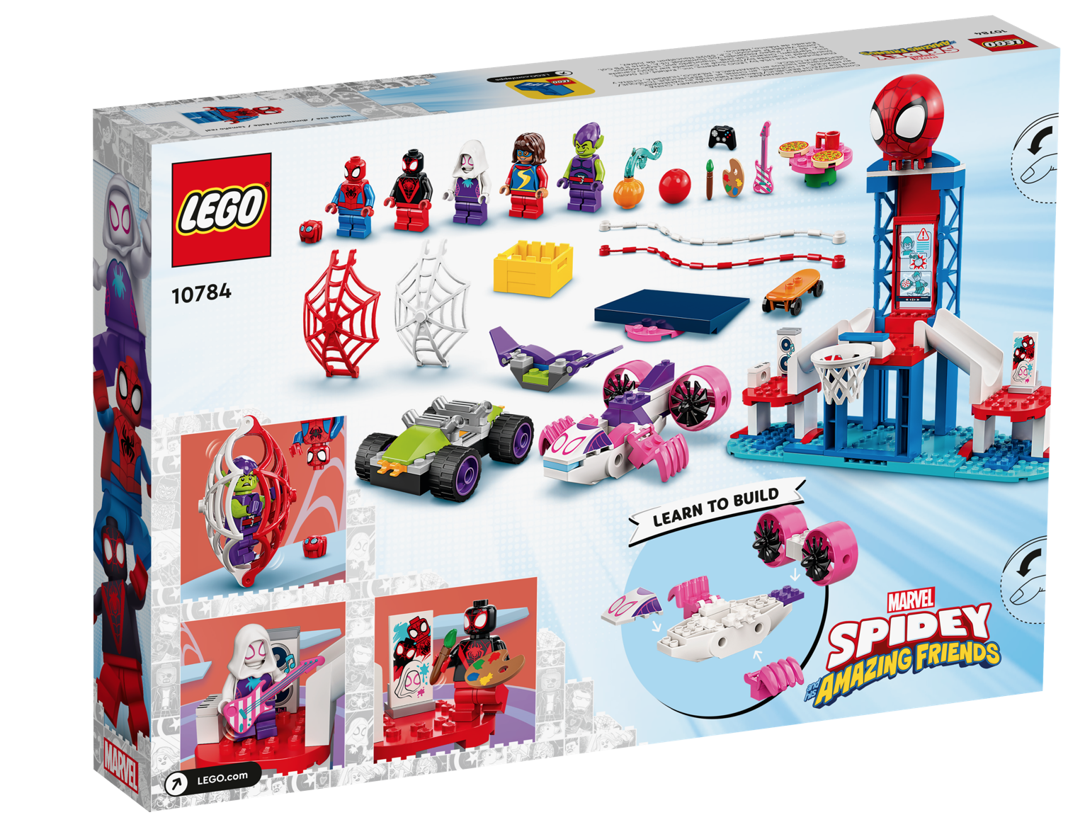 [飛米樂高積木磚賣店] LEGO10784 Marvel-蜘蛛人的總部