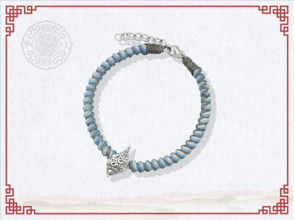 海螺佛音蠟繩手鍊