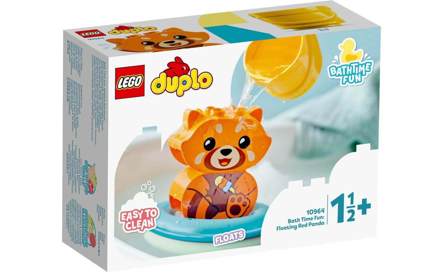 [飛米樂高積木磚賣店] LEGO 10964 Duplo-快樂洗澡趣：漂浮小貓熊