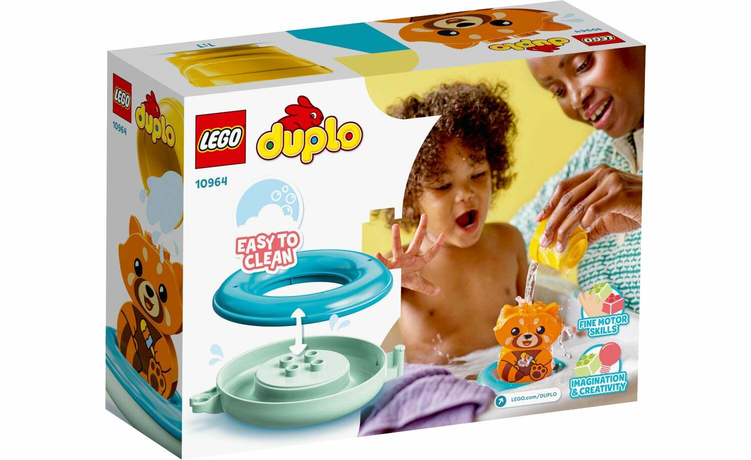 [飛米樂高積木磚賣店] LEGO 10964 Duplo-快樂洗澡趣：漂浮小貓熊