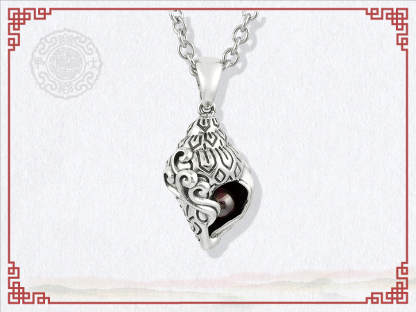 八吉祥寶物-紅寶法螺