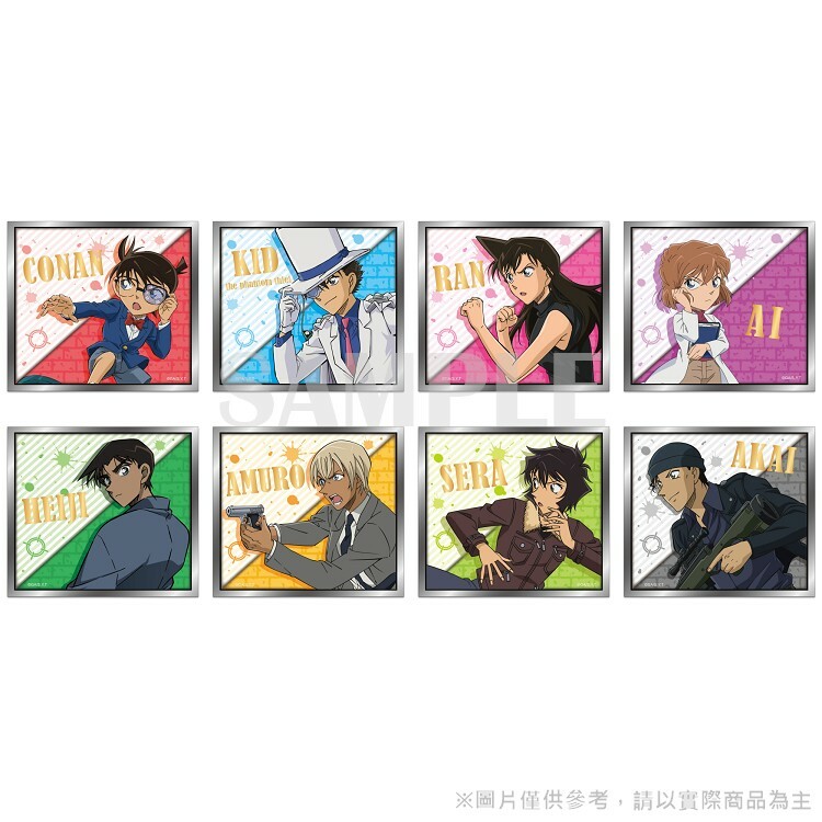 名偵探柯南-色紙8入組