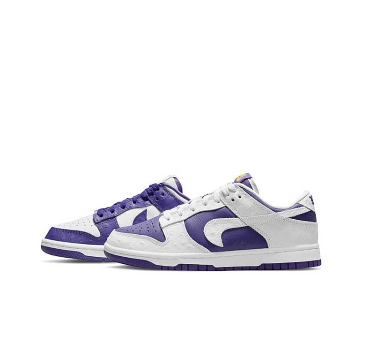 Nike dunk Low “Flip The Old School” 倒勾 反勾 白紫 鴛鴦 撕紙 低筒鞋