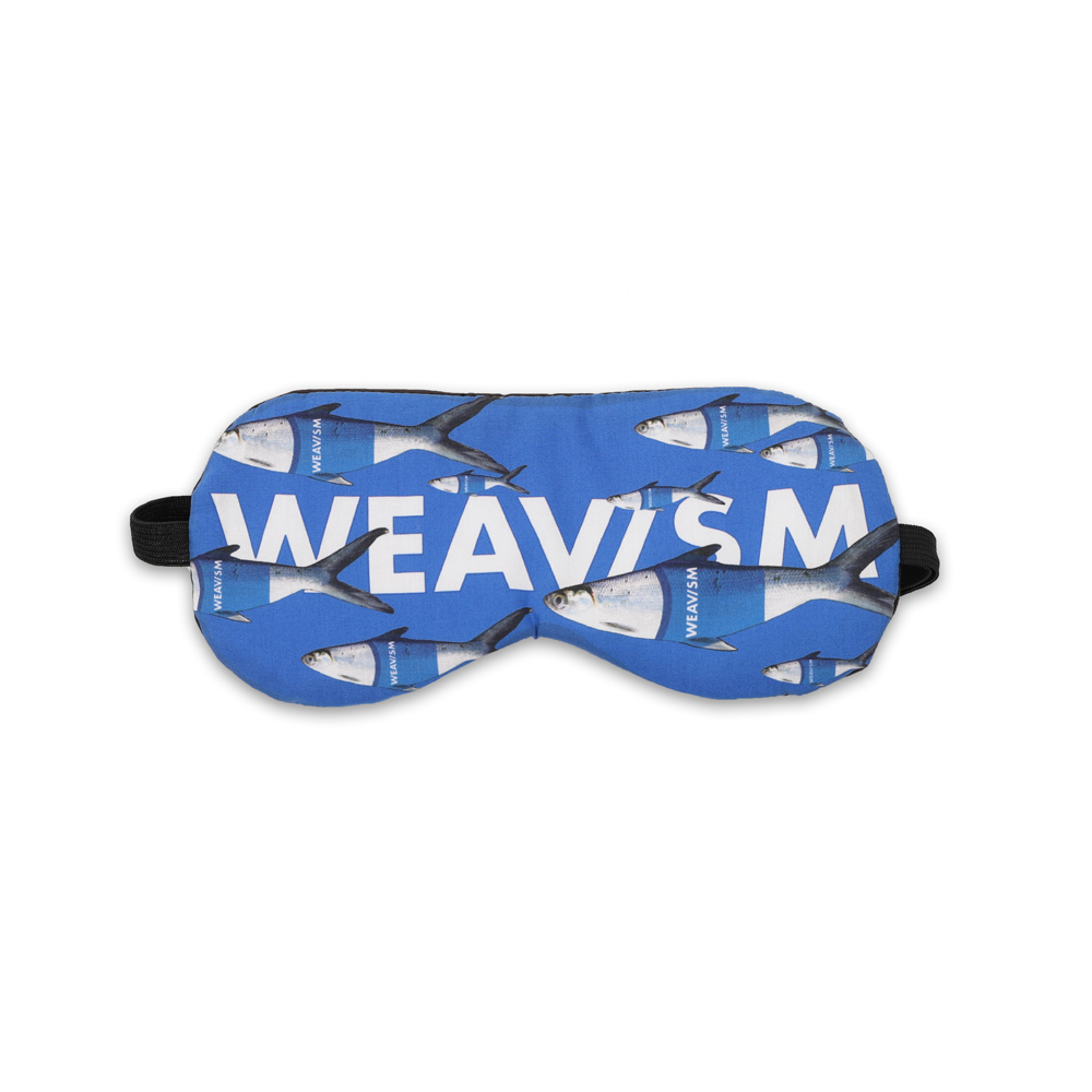 魚兒水中遊 膠原蛋白眼罩 - 藍