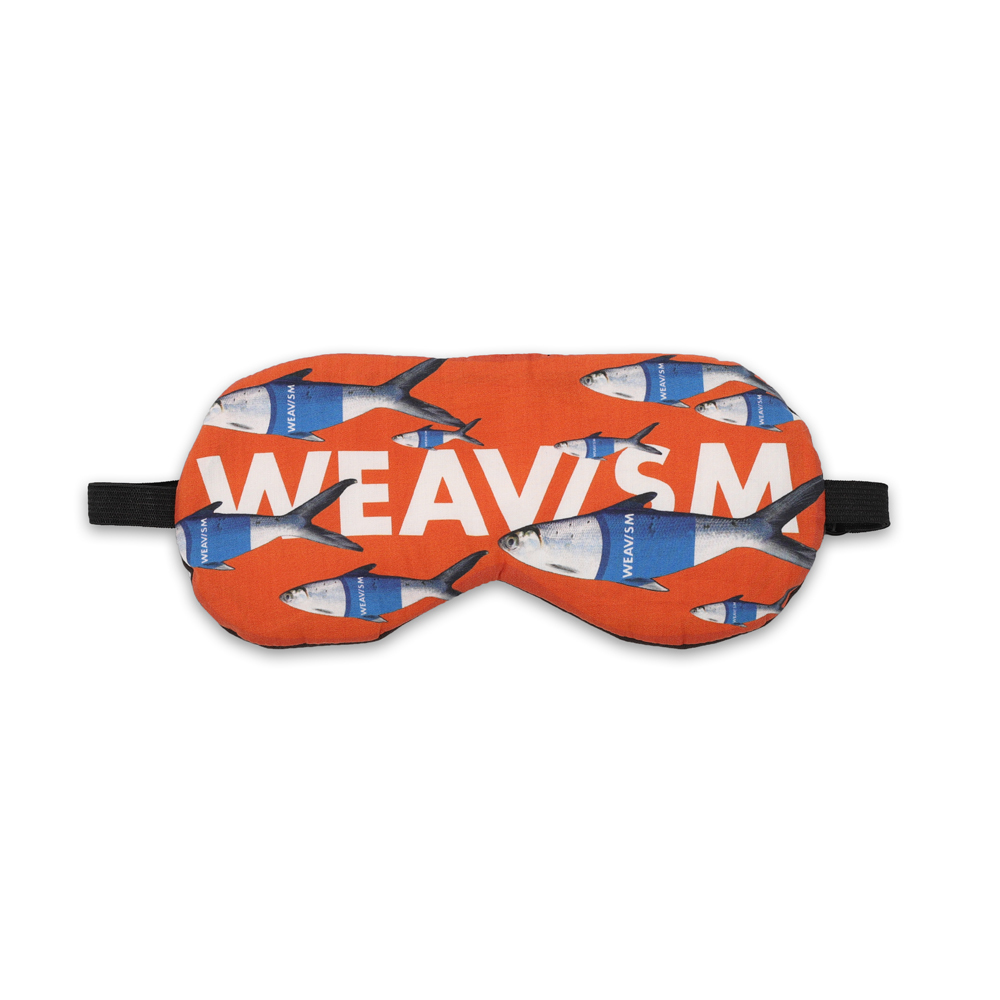 魚兒水中遊 膠原蛋白眼罩 - 橘