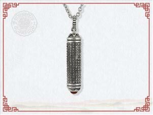 紅寶心經寶瓶項鍊