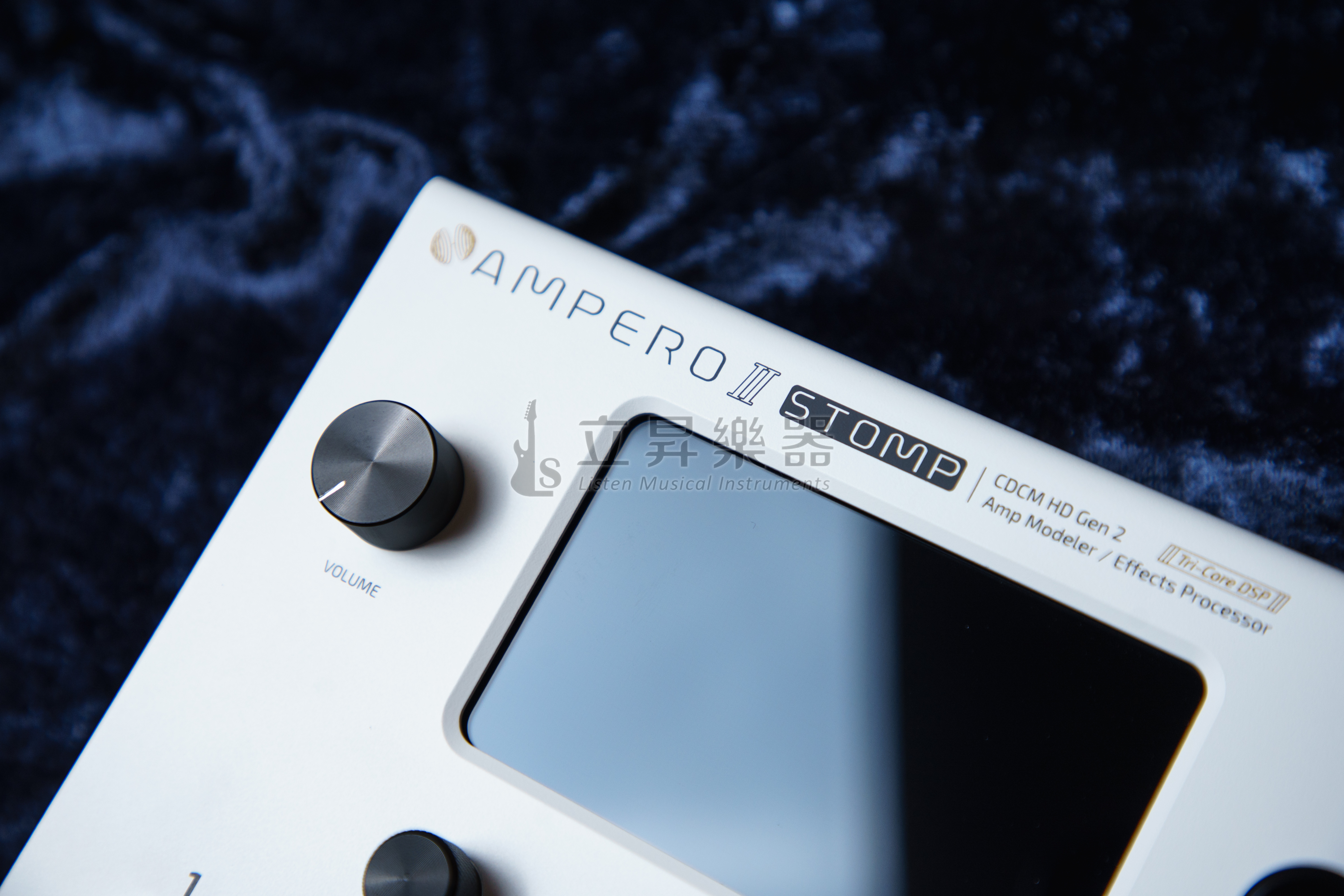 Hotone Ampero II Stomp 雙效果鏈/三核心綜合效果器8I/8O錄音