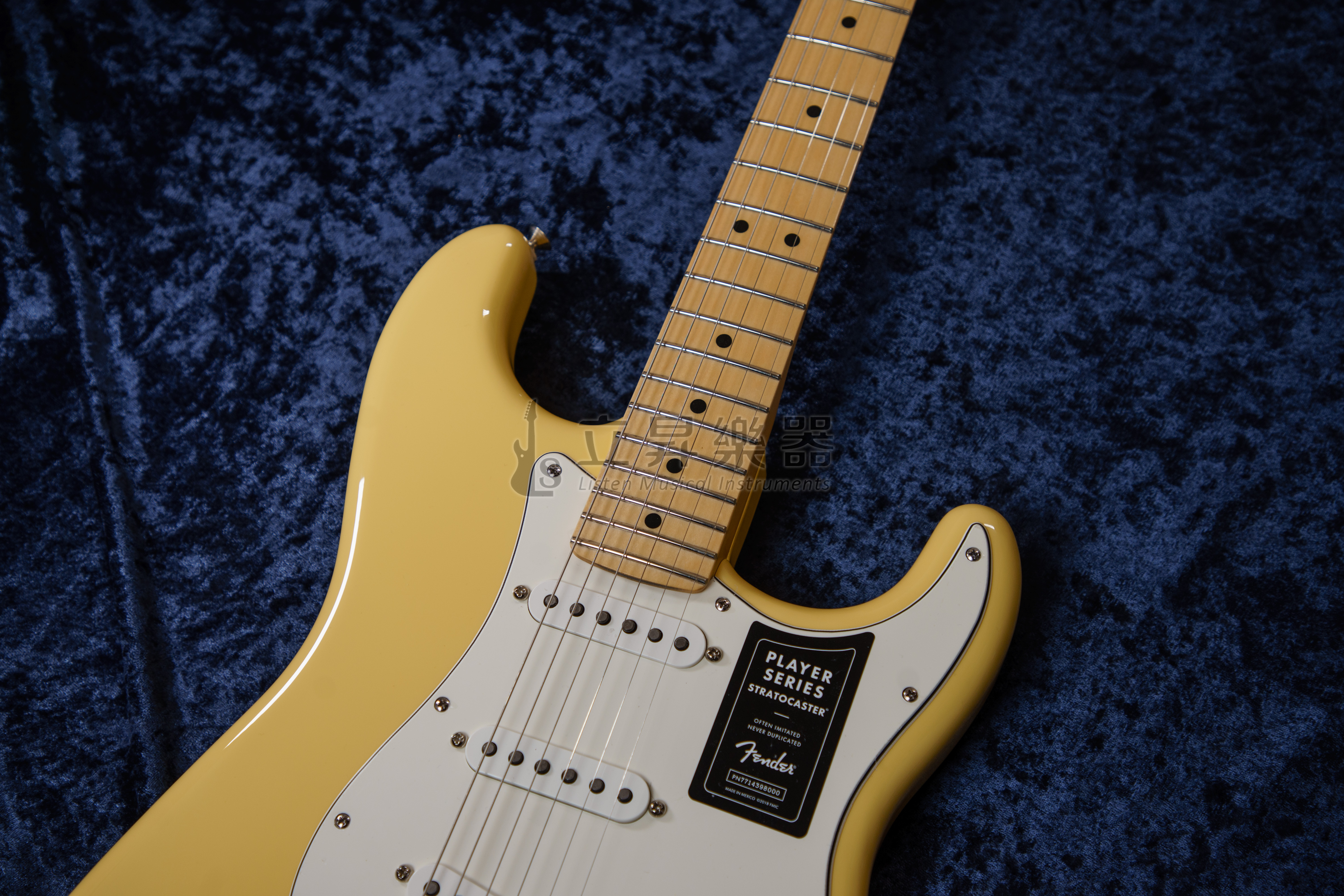 Fender Player Stratocaster MN BCR 單單單小搖座兩點式搖座楓木指板奶油