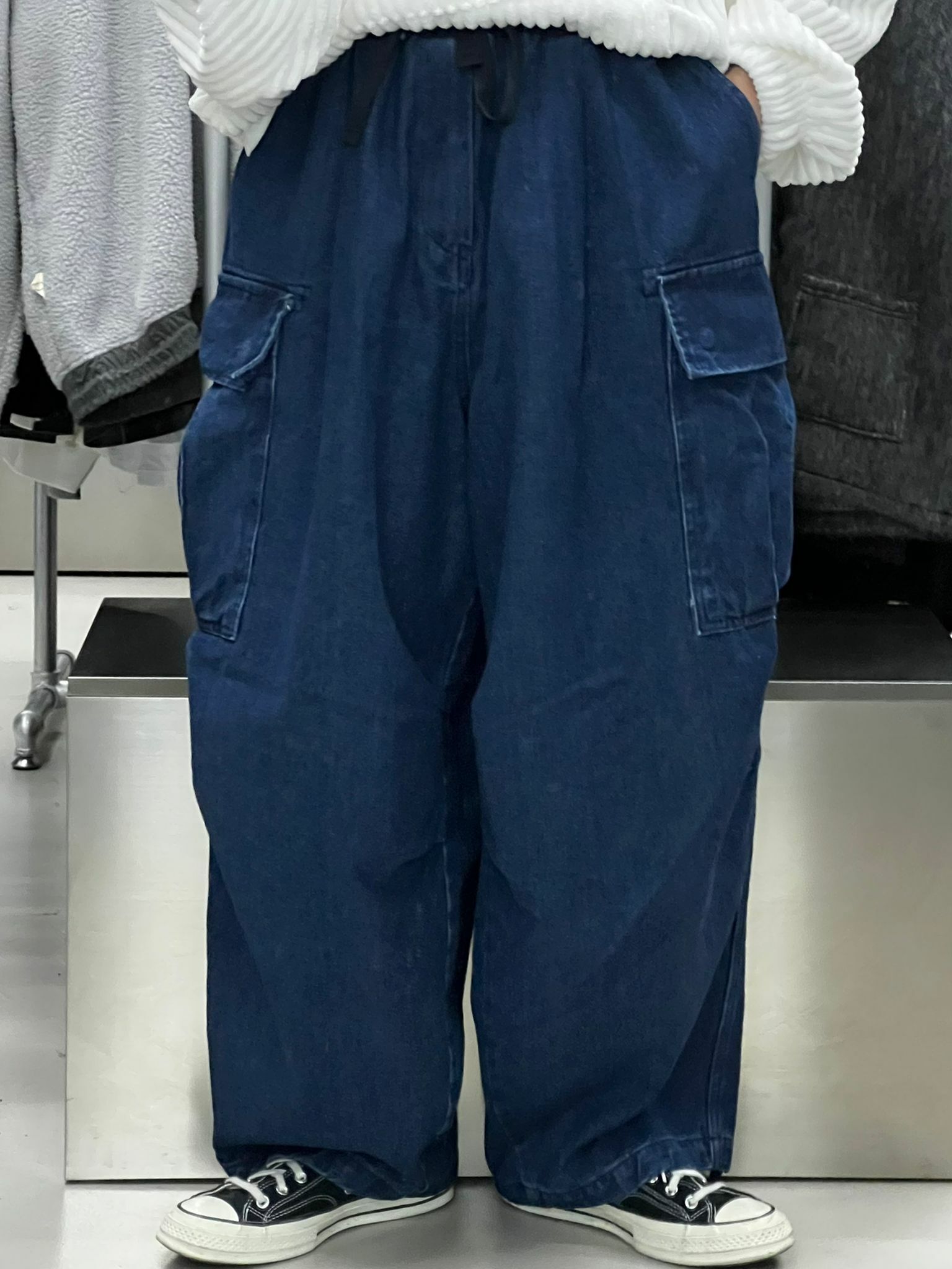 牛仔Balloon Pants P1135