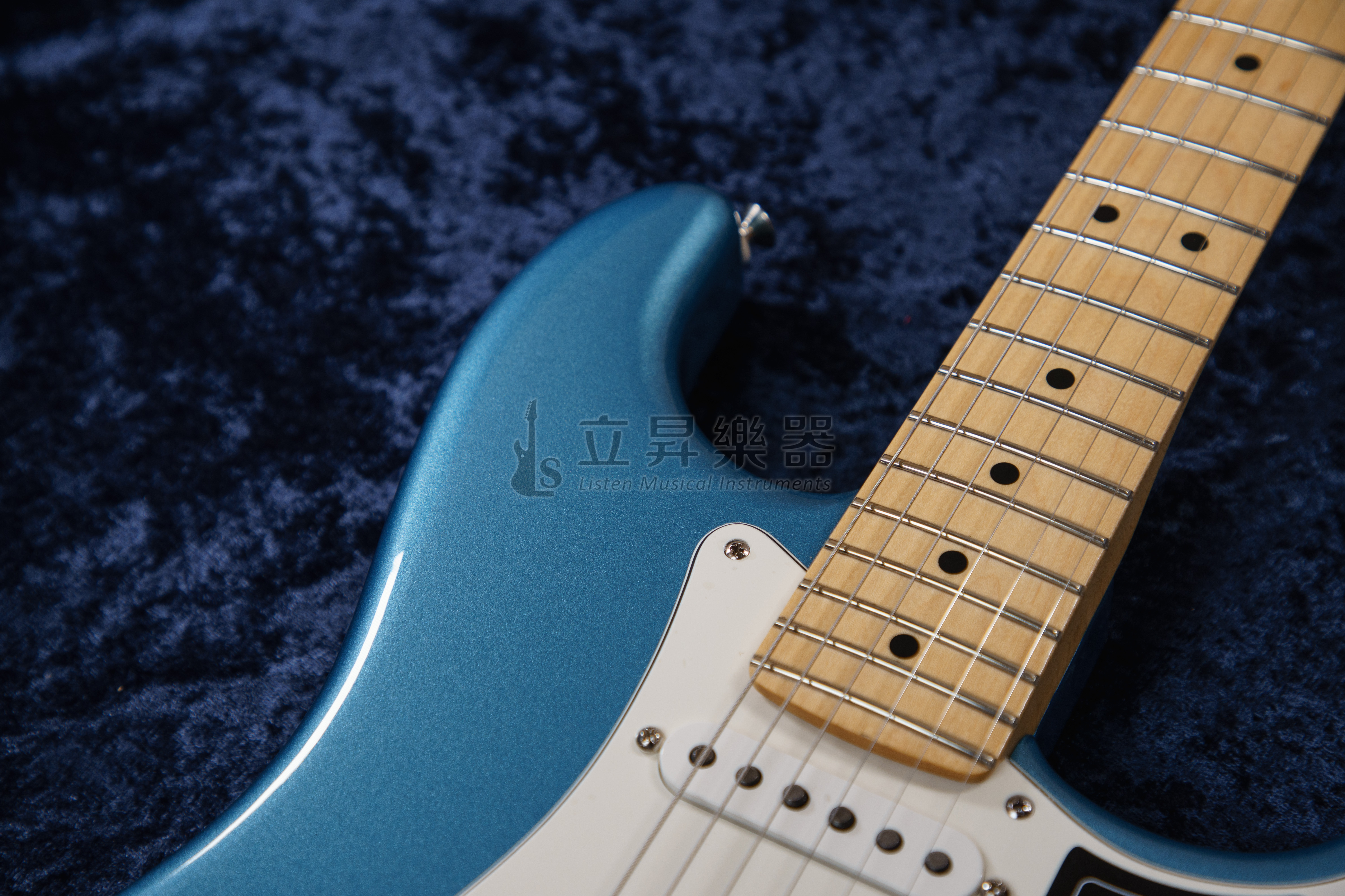Fender Fender Player Stratocaster HSS MN TPL 單單雙 小搖座 兩點式搖座 楓木指板 潮池藍 墨廠 送防潑水琴袋 第 4 張圖片｜三峽吉他 / Bass