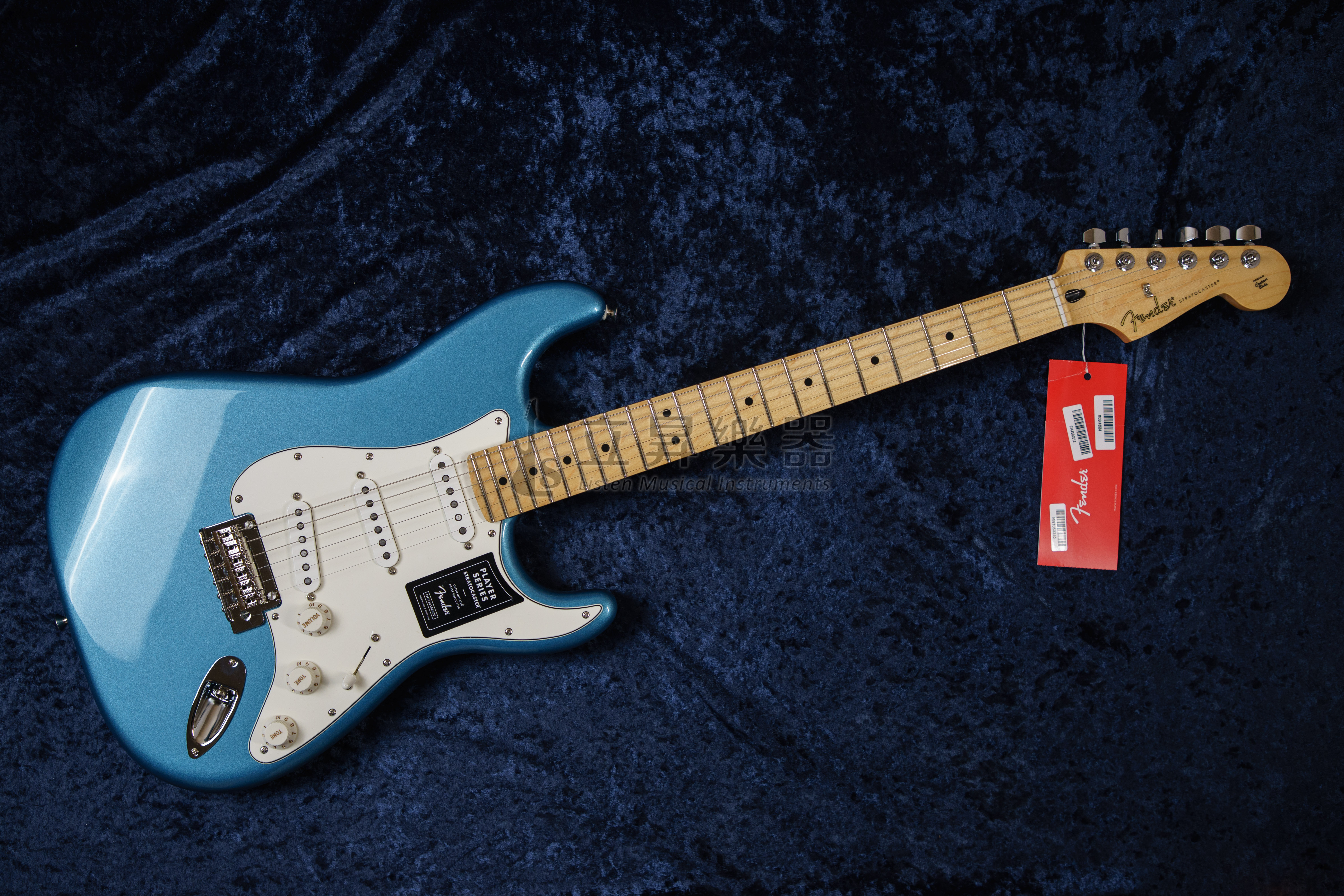 Fender Player Stratocaster MN TPL 單單單小搖座電吉他楓木指板潮池藍墨