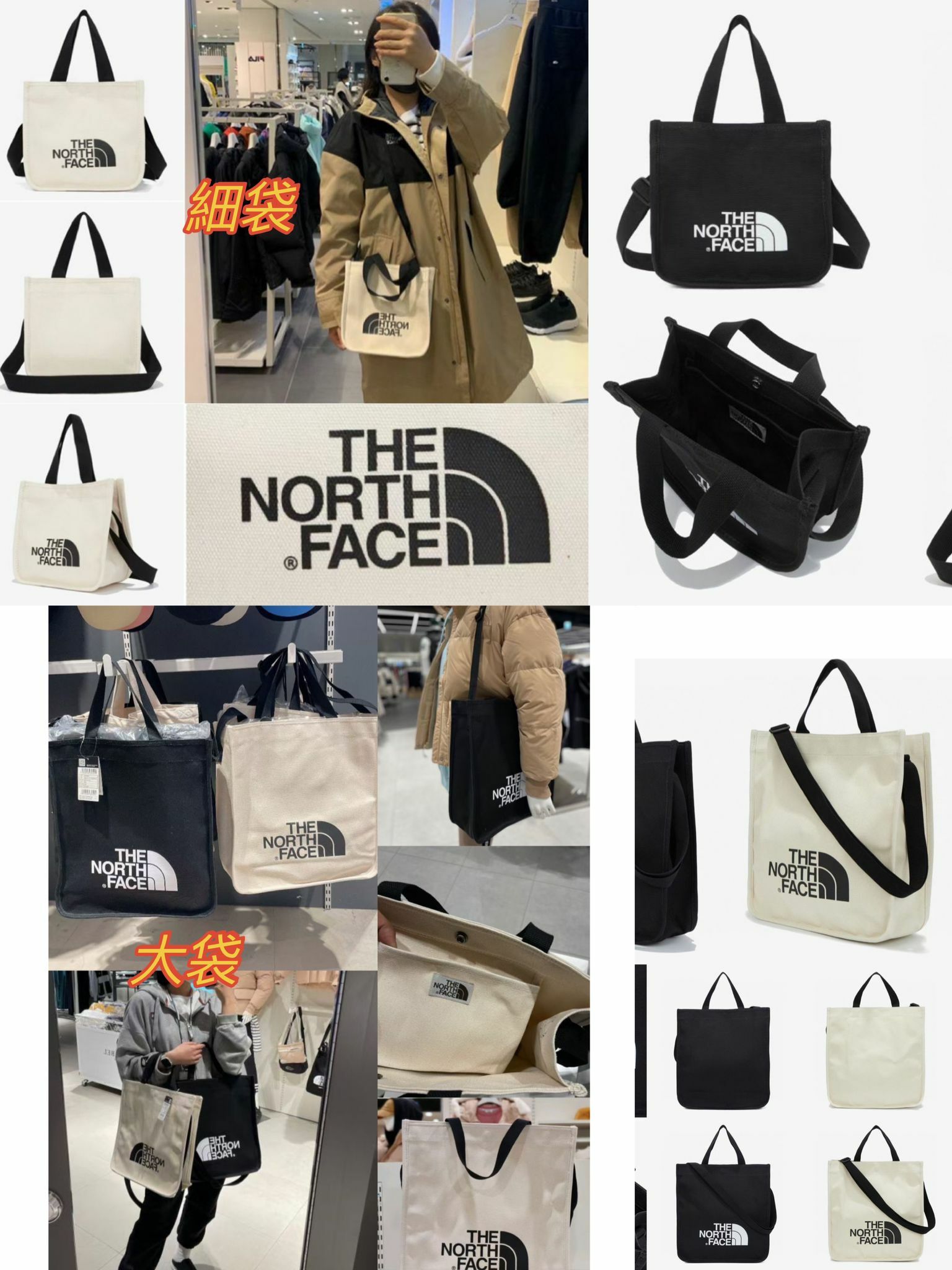 🆕新款The North Face帆布兩用袋