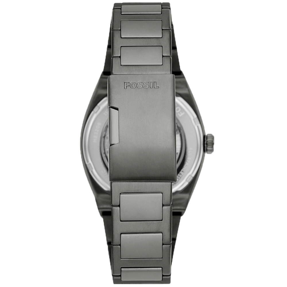萬年鐘錶 - Fossil  太空灰透視錶面時尚機械男錶  ME3206 錶徑42MM