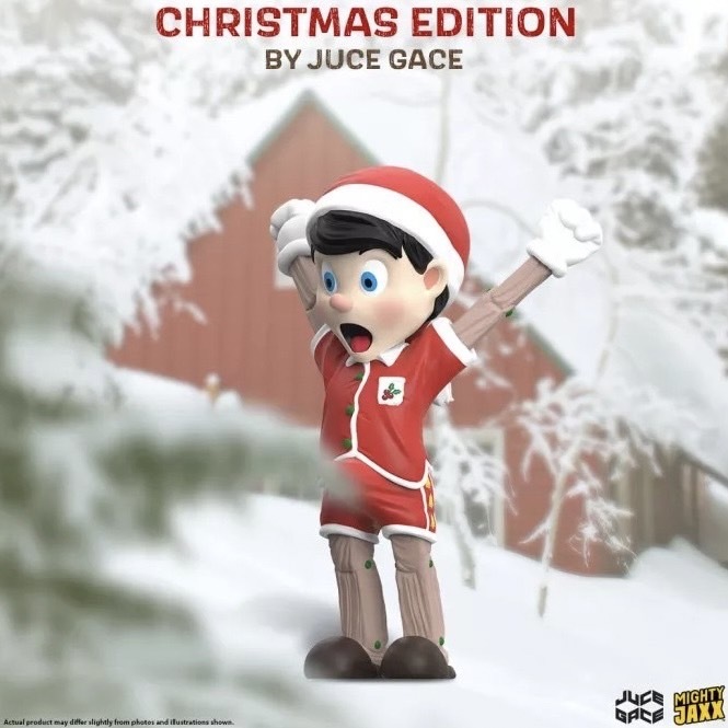 Mighty Jaxx A WOOD AWAKENING CHILL- OUT CHRISTMAS EDITION 聖誕紀念版 小木偶 限量款 現貨