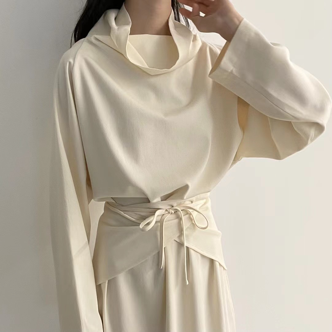 設計師款多WAY綁帶OPS(白/瑕疵)