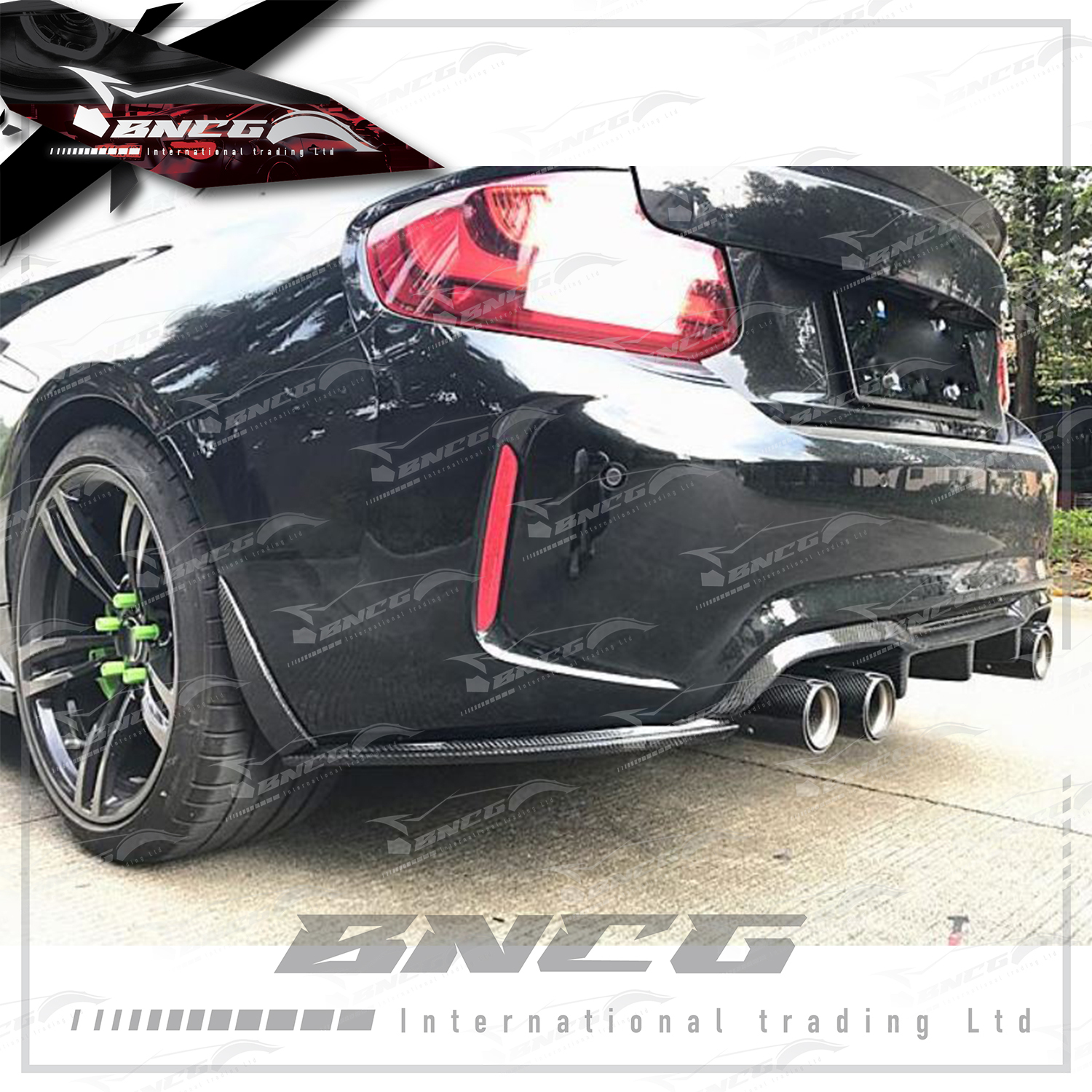 寶馬 BMW F87 M2 16-20年式 改裝 卡夢 碳纖維 外觀件 空力套件 後保桿 包角