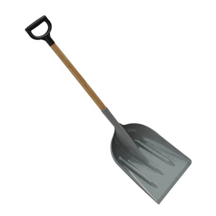 Plastic Stall Shovel, Long Handle Tool