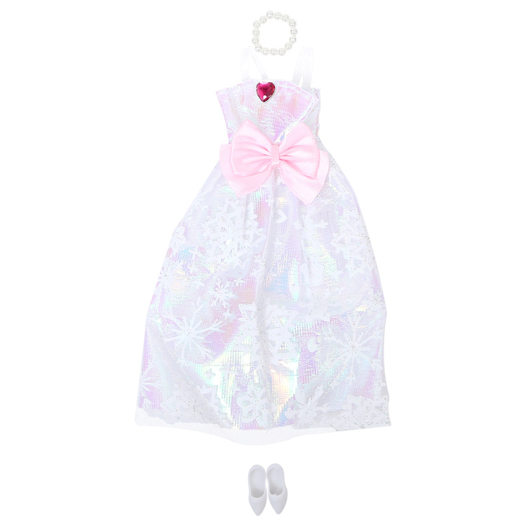 芭比娃娃服裝/雪花禮服