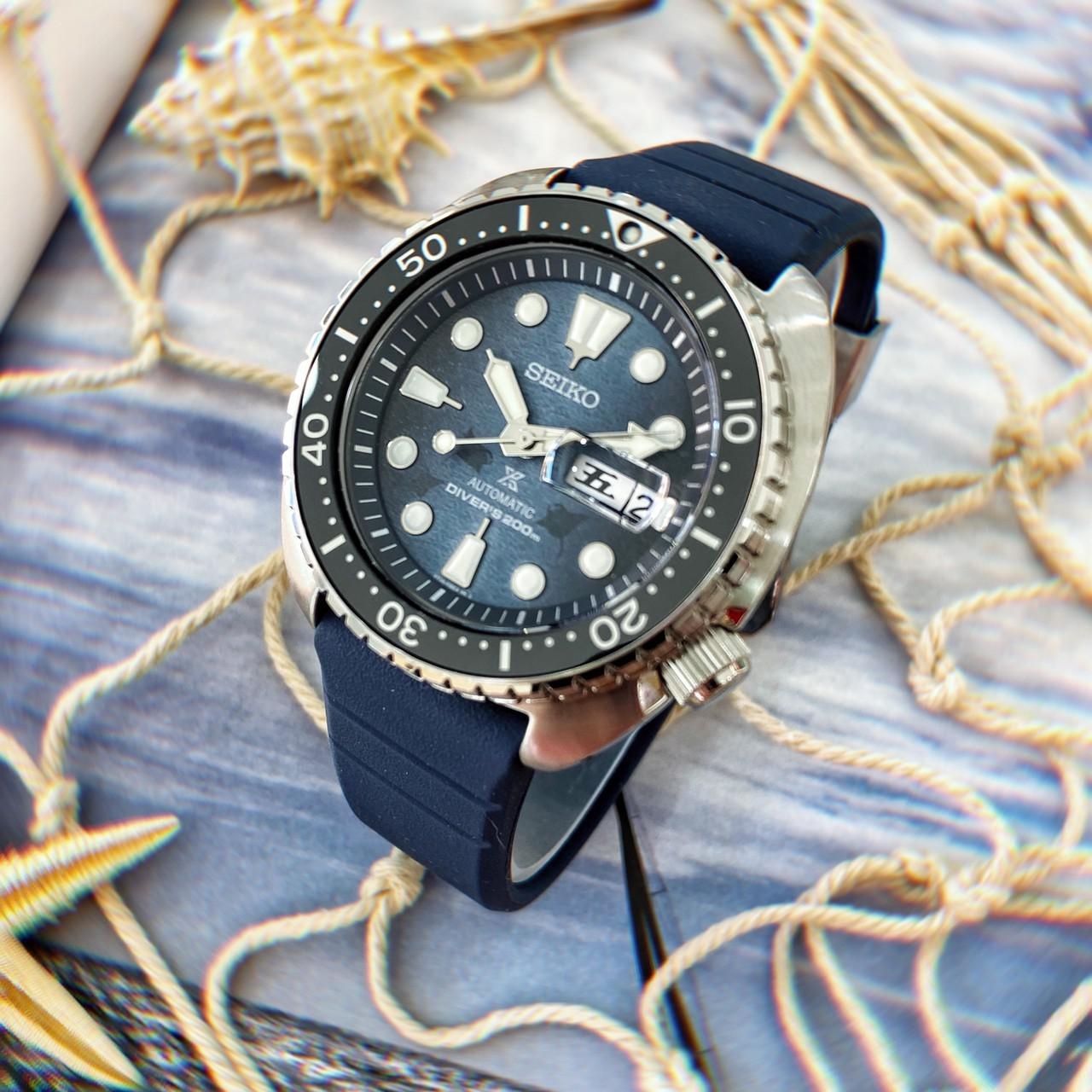 【SEIKO】PROSPEX 潛水魟魚系列 藍色系不鏽鋼/膠質帶機械錶 4R35-03W0H / 4R36-06Z0H  / 4R36-06Z0U 45mm 現代鐘錶