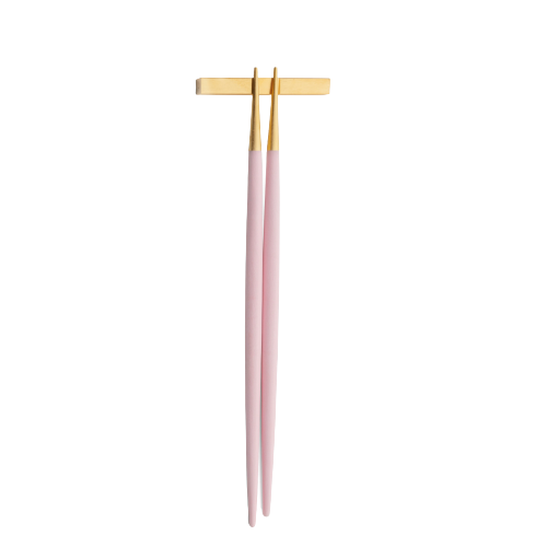 葡萄牙Cutipol GOA系列霧金筷子組-粉紅