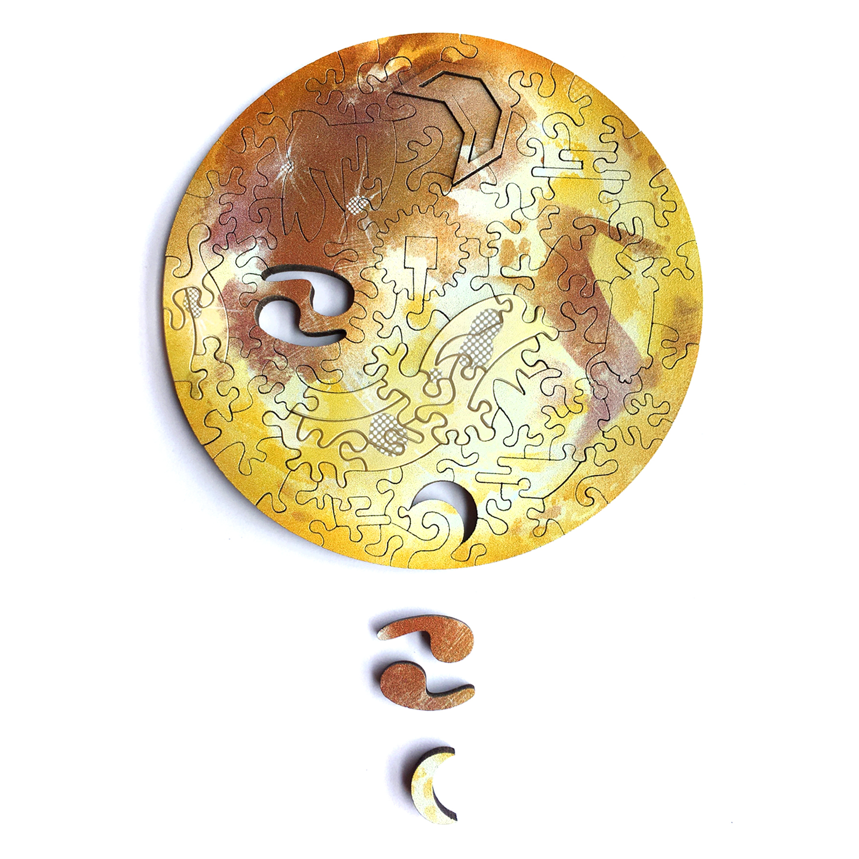 月球 Moon 複合拼圖