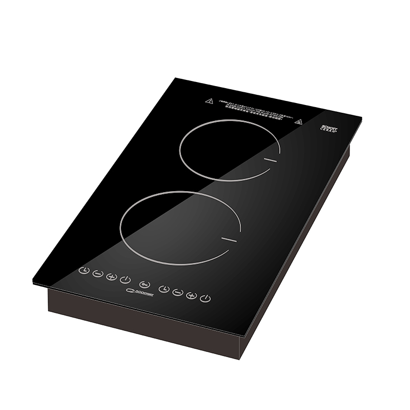 威馬 Goodway  GHC-20287‧座檯‧嵌入式‧Domino 雙頭電磁爐‧2800W‧香港行貨,原廠2年保養‧