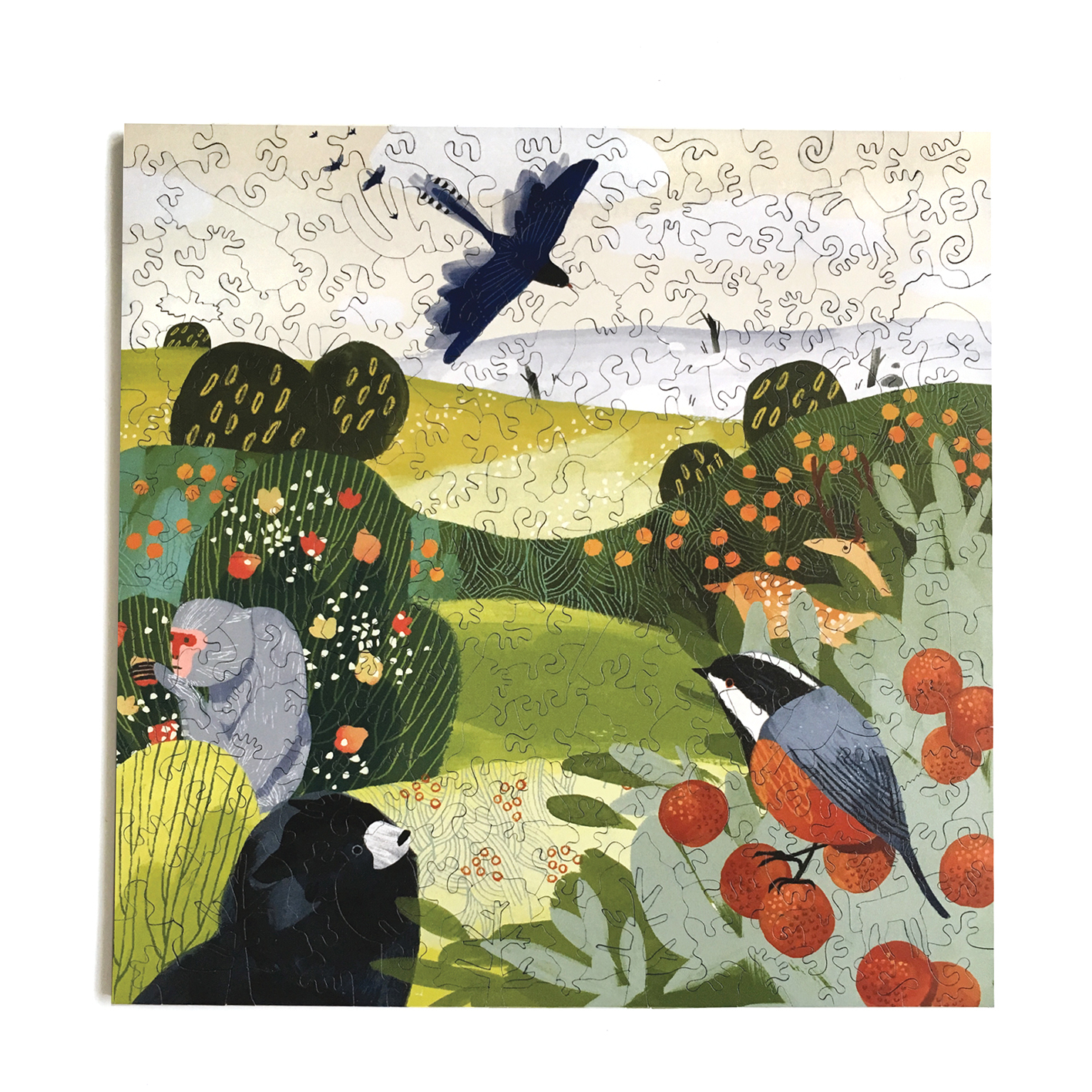 四季之森 Harvest Island 木質拼圖