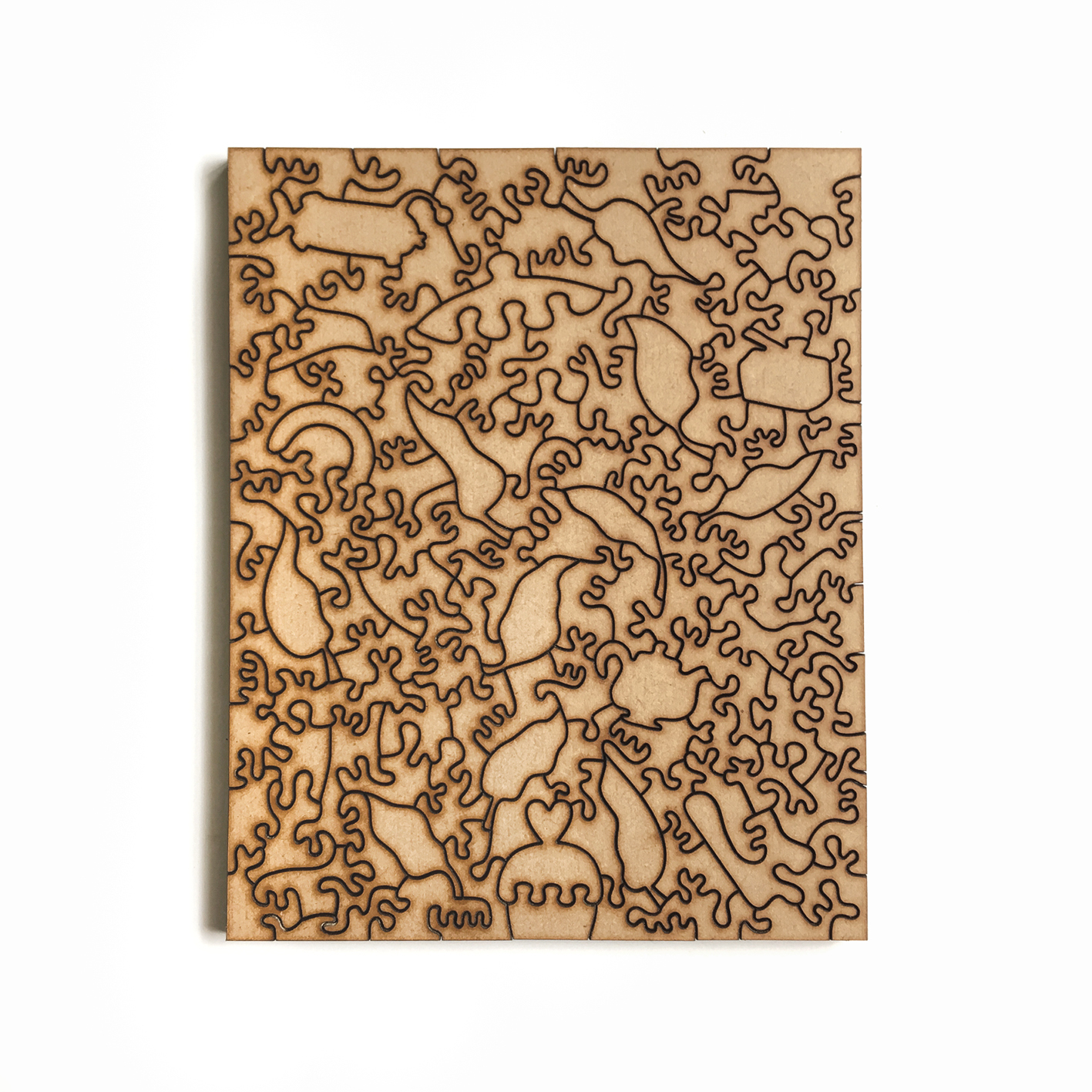 紅茶 Black Tea 木質拼圖