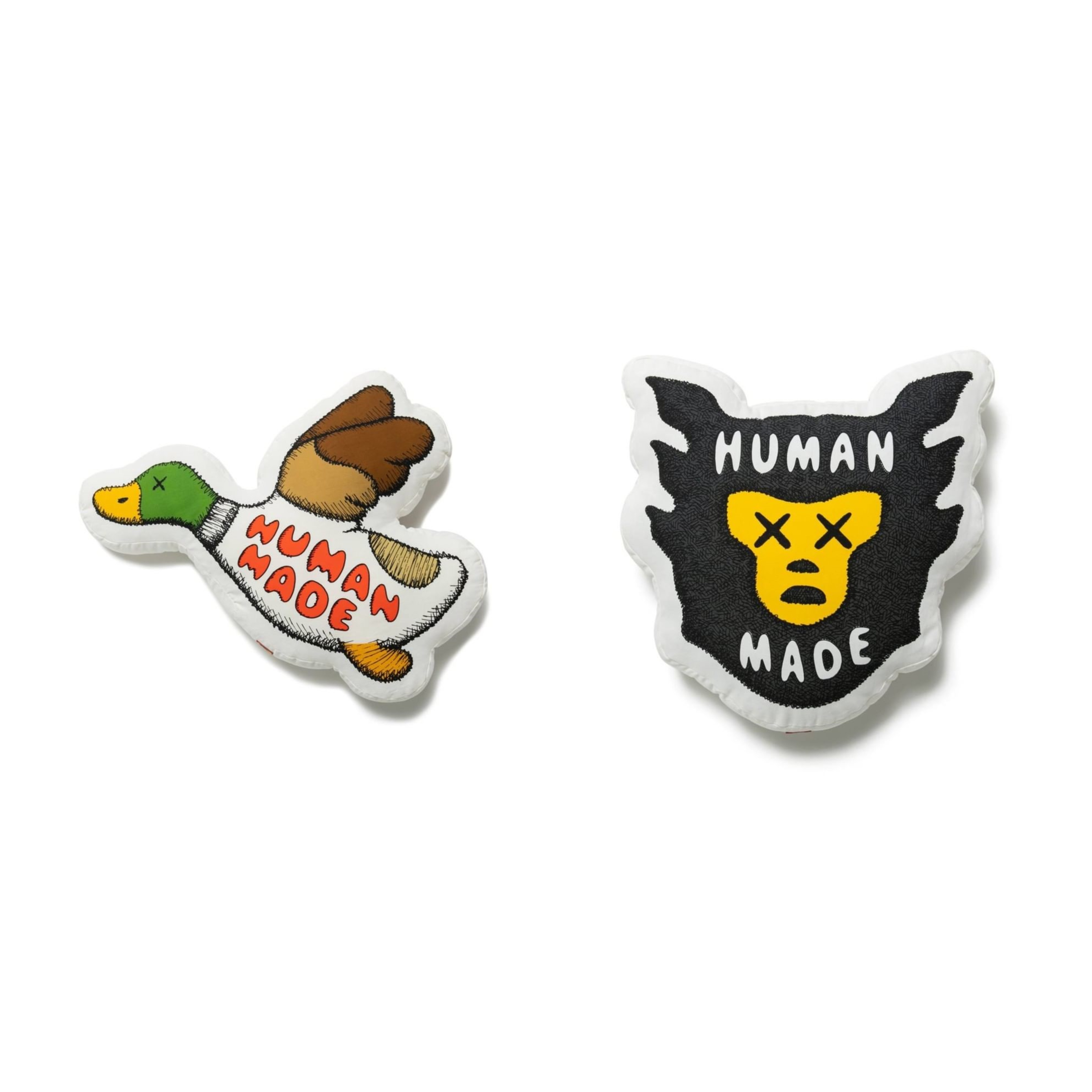 2021AW HUMAN MADE CUSHION KAWS 抱枕 鴨子 暴風牛仔 大頭 LOGO 現貨
