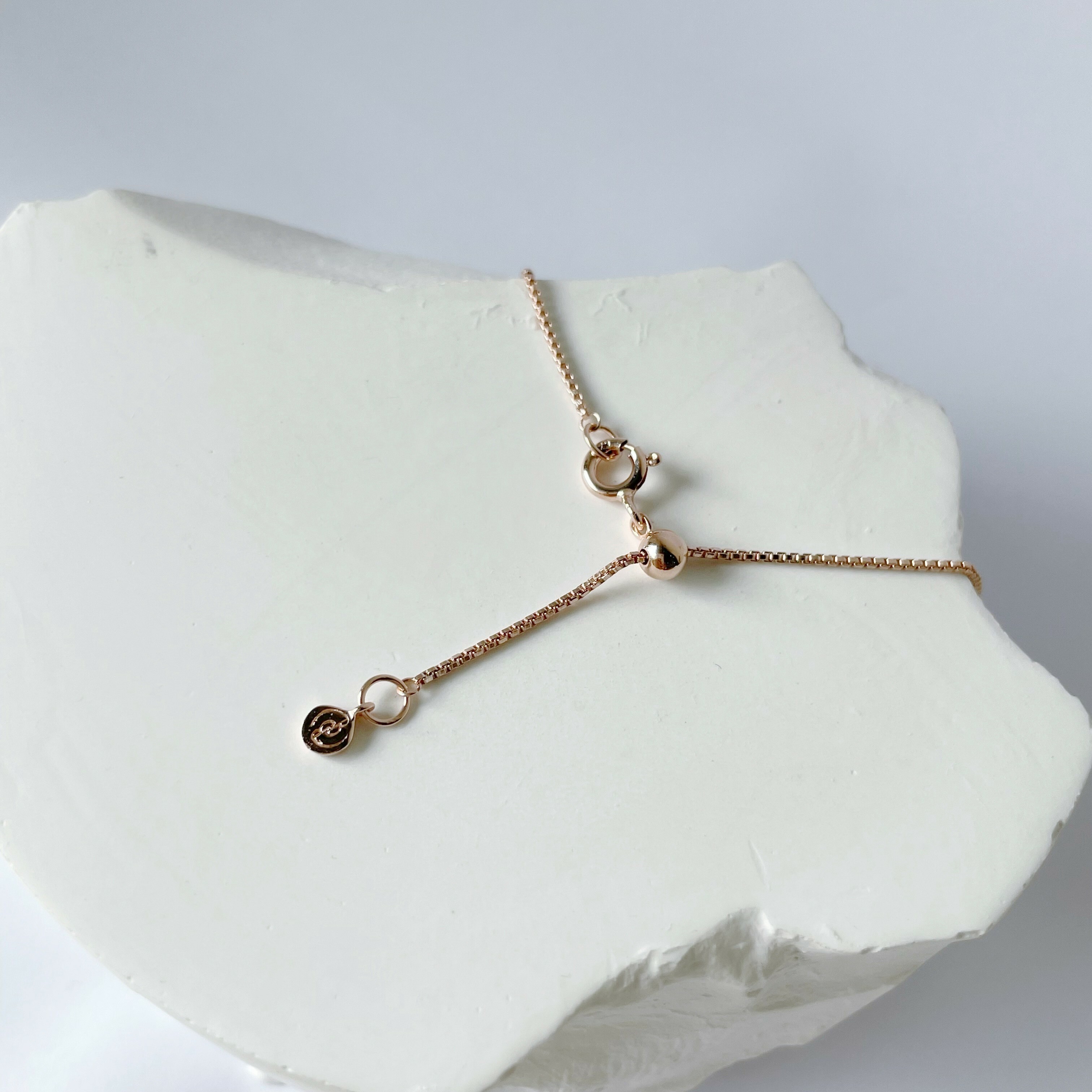 Lego水滴東菱盒子鎖骨鏈