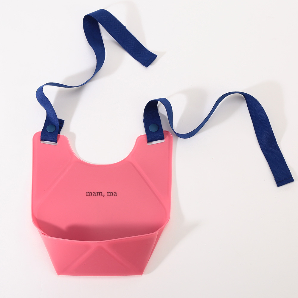 三角摺疊抖兜【鬱金香花園】-韓國ccaccam.j美型抖兜調色餐盤