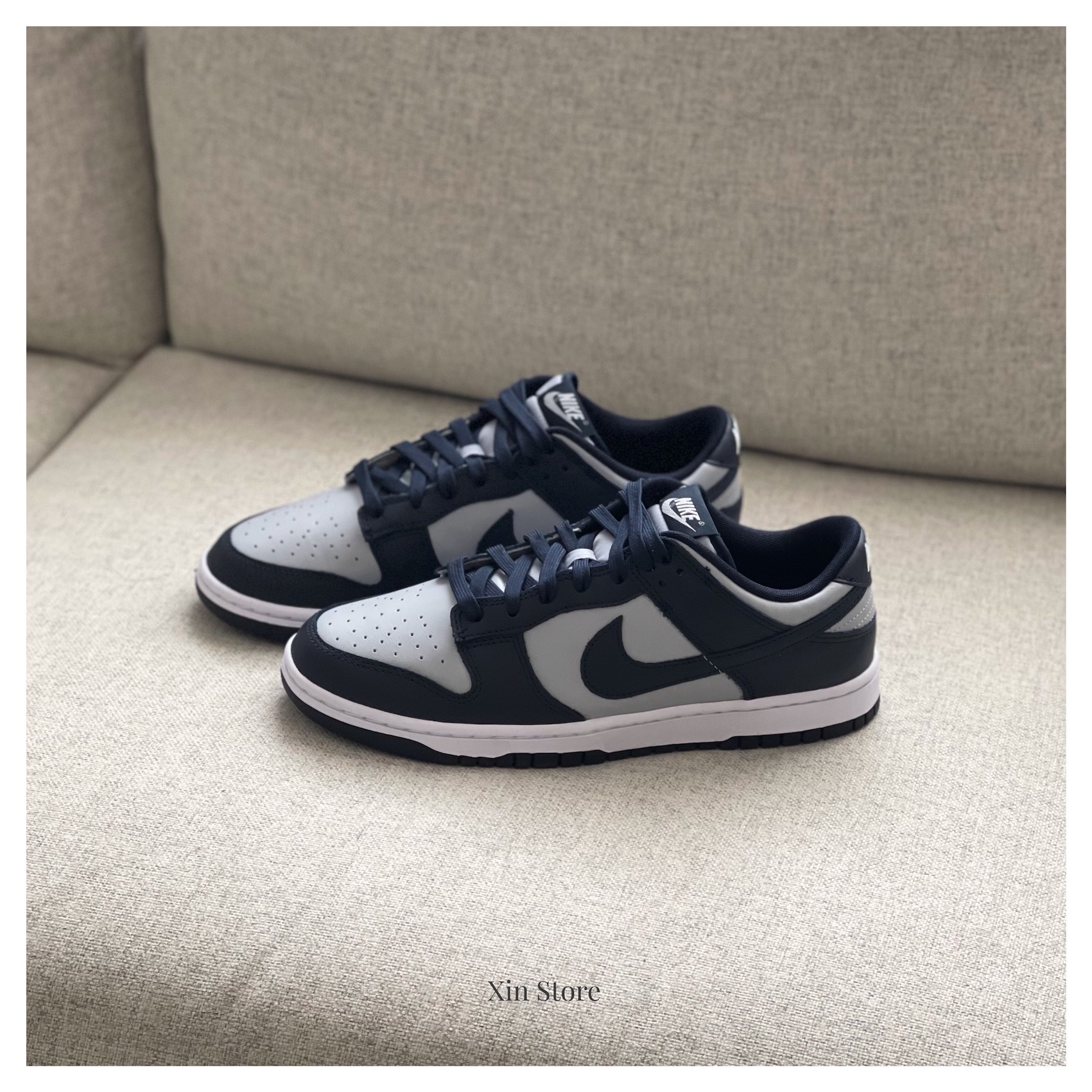 【現貨】Nike Dunk Low Retro Georgetown 喬治城 灰藍
