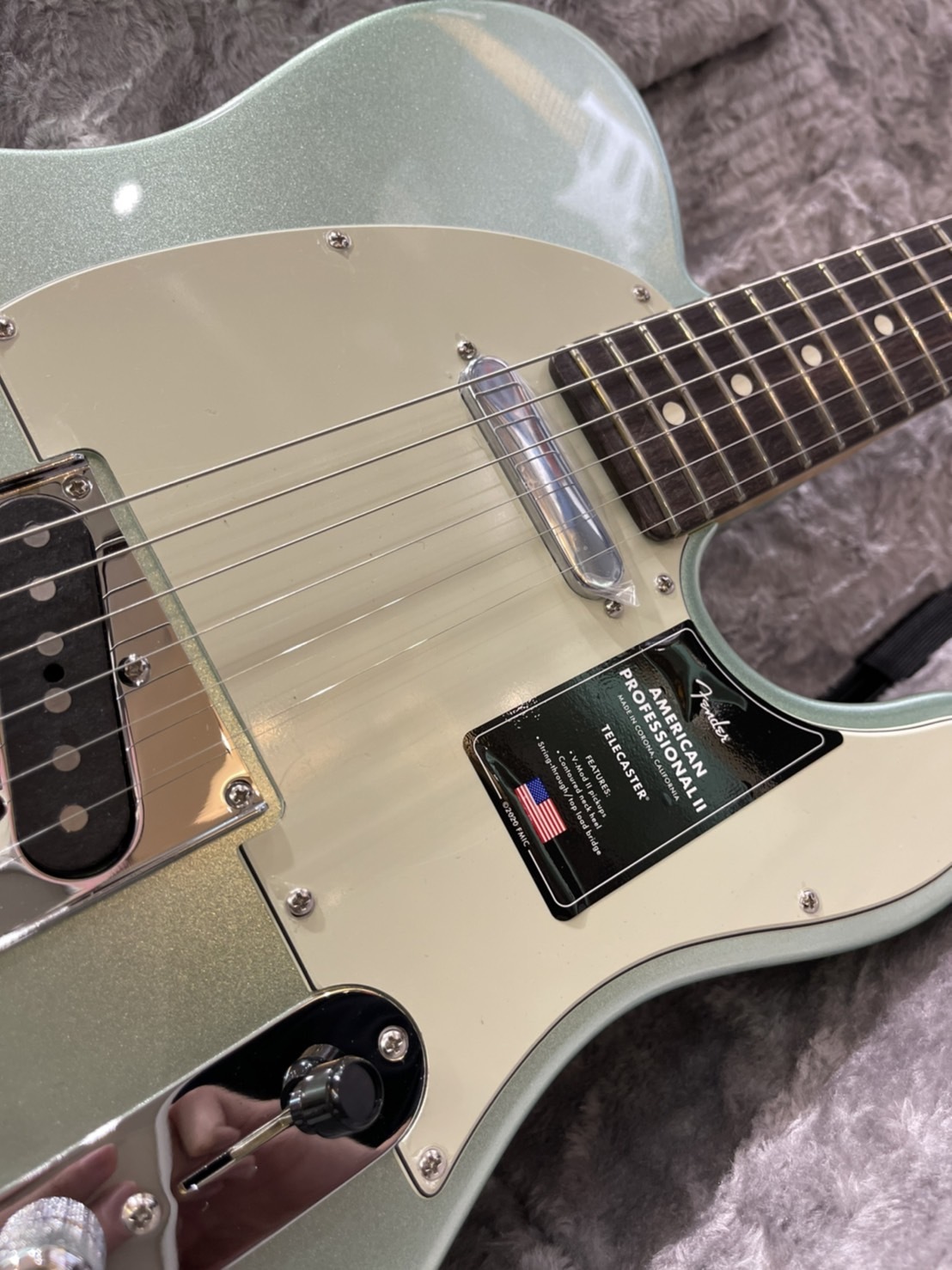 Fender AM Pro II Tele MYST SFG 電吉他 公司貨【宛伶樂器】