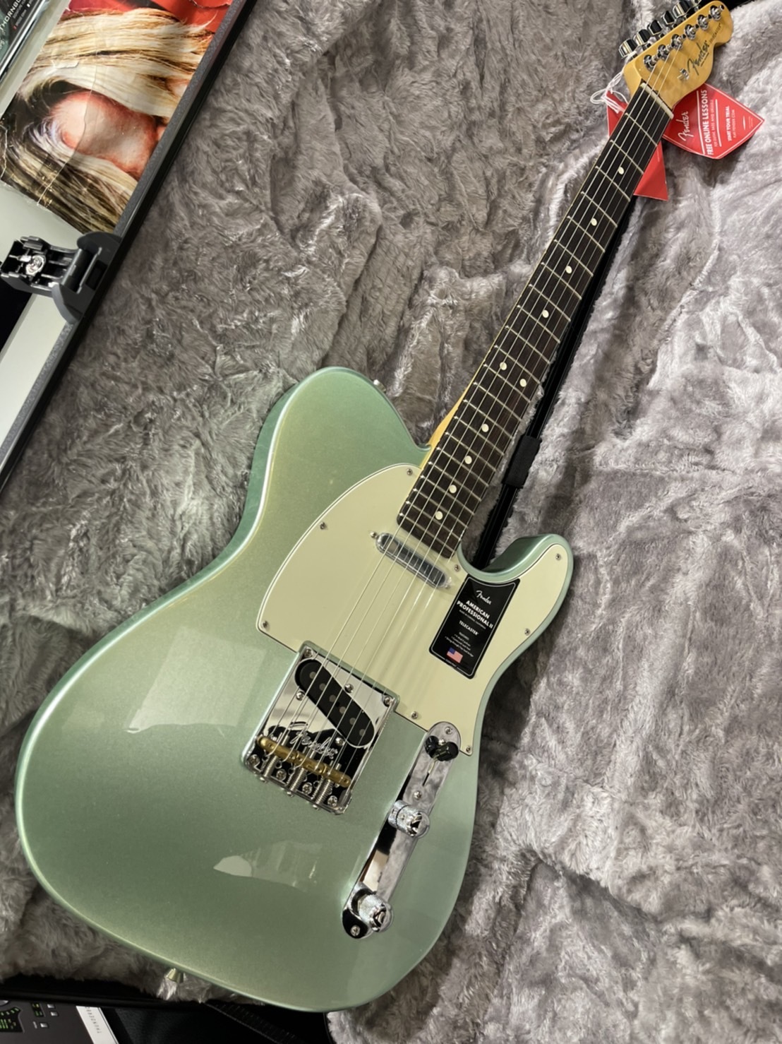 Fender AM Pro II Tele MYST SFG 電吉他 公司貨【宛伶樂器】