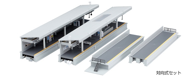 Kato 23-161 N規 近郊型月台DX 對向式月台組