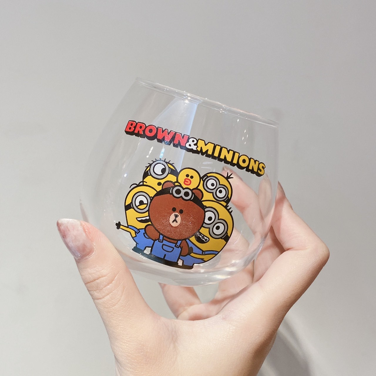 【現貨】日本小小兵 X LINE FRIEND 聯名不倒翁杯