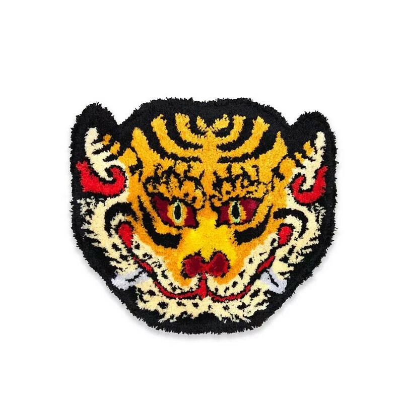 RAW EMOTIONS 西藏虎頭地毯 黃色