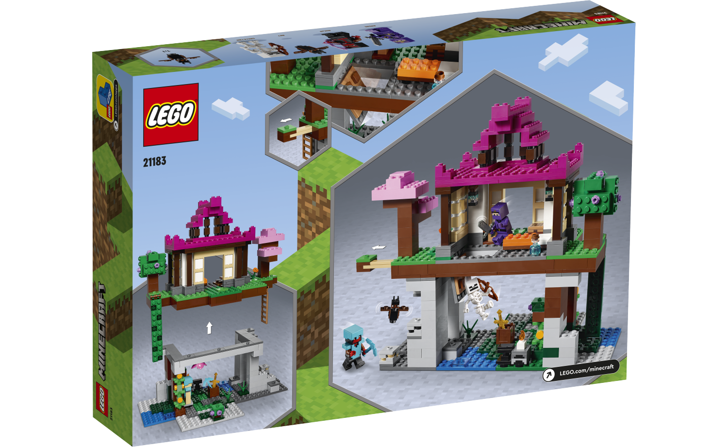 [飛米樂高積木磚賣店] LEGO 21183 Minecraft-訓練場