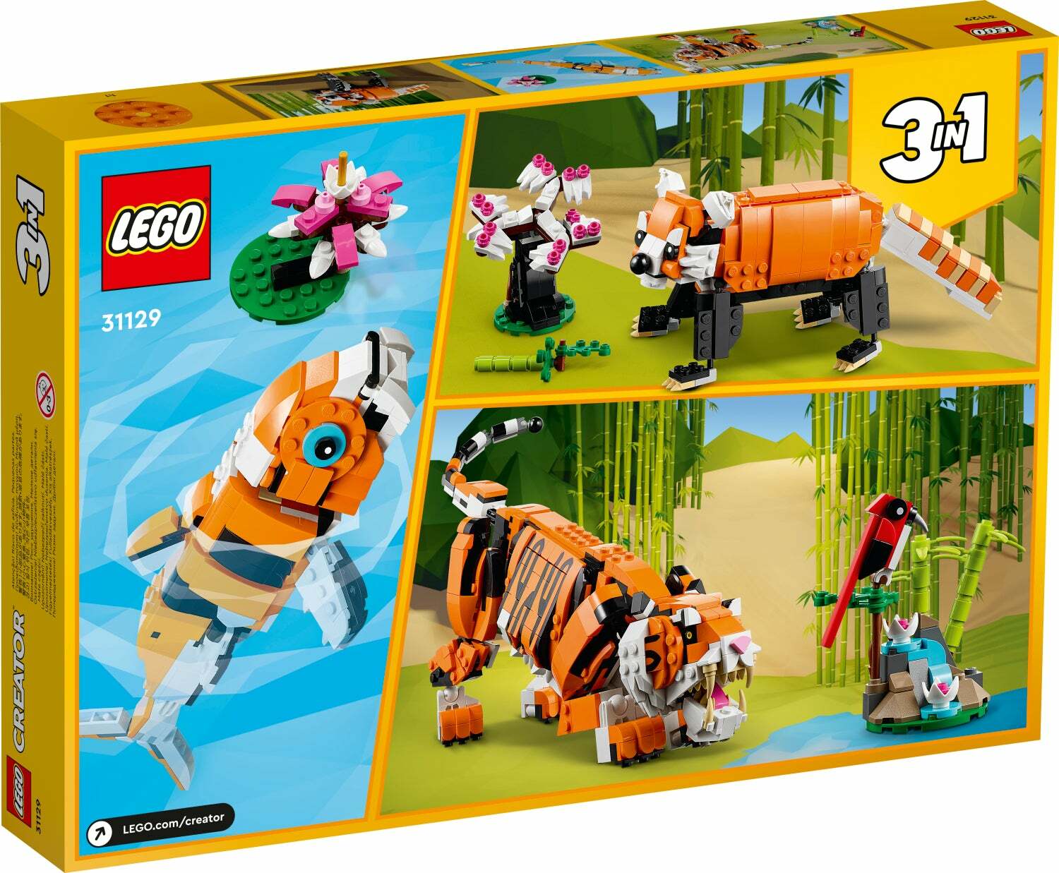 [飛米樂高積木磚賣店] LEGO 31129 Creator-猛虎